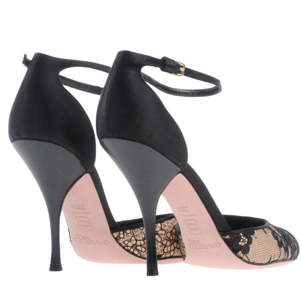 NIB Giambattista‎ Valli Paris leather/ fabric pumps. - Picture 4 of 4
